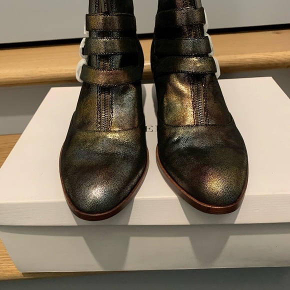 Modern Vice Brown Metallic Bootie - Picture 6 of 8